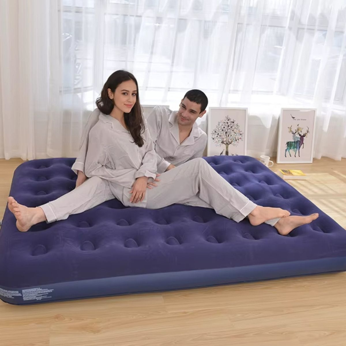 COLCHON INFLABLE PARA CAMPING 192X99X23CM VIAJES LAU - 10