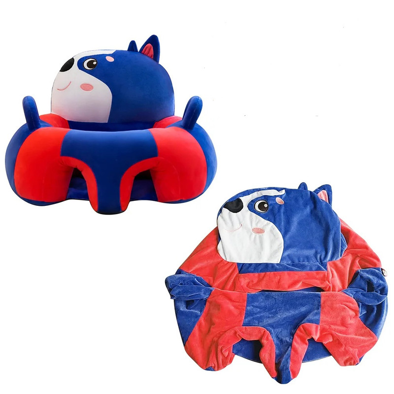 SILLA DE APRENDIZAJE ASIENTO ANTICAIDA FELPA INFANTIL LAU - 10