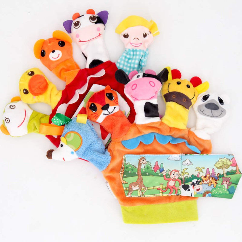 JUGUETE ESTIMULA GUANTE MARIONETA TITERE INFANTIL BEBE LAU - 6