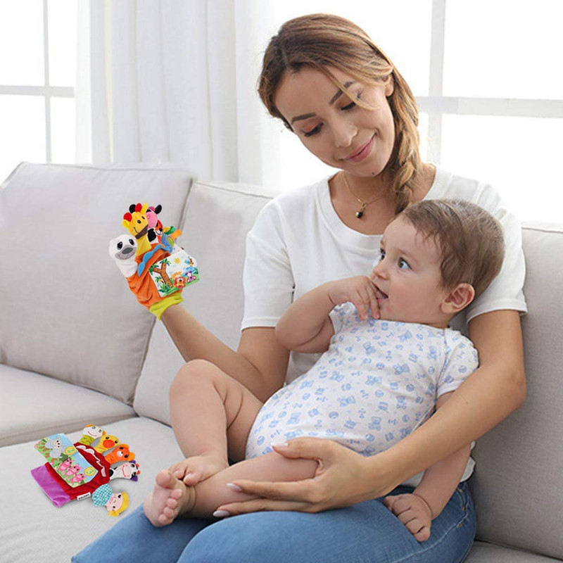 JUGUETE ESTIMULA GUANTE MARIONETA TITERE INFANTIL BEBE LAU - 9