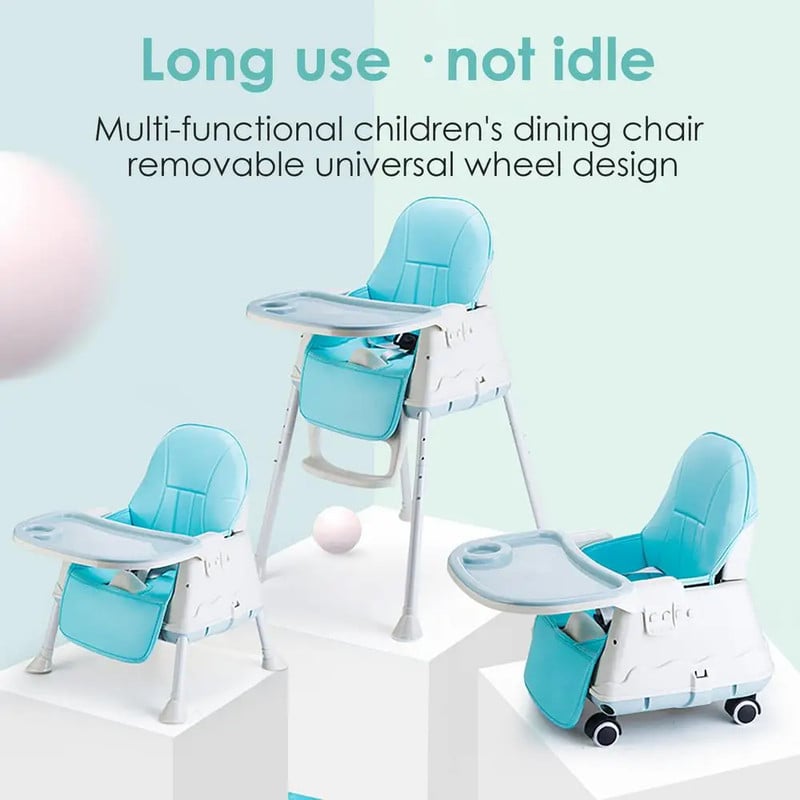 SILLA PARA COMER BEBE DESMONTABLE MULTIFUNCIONAL LAU - 4