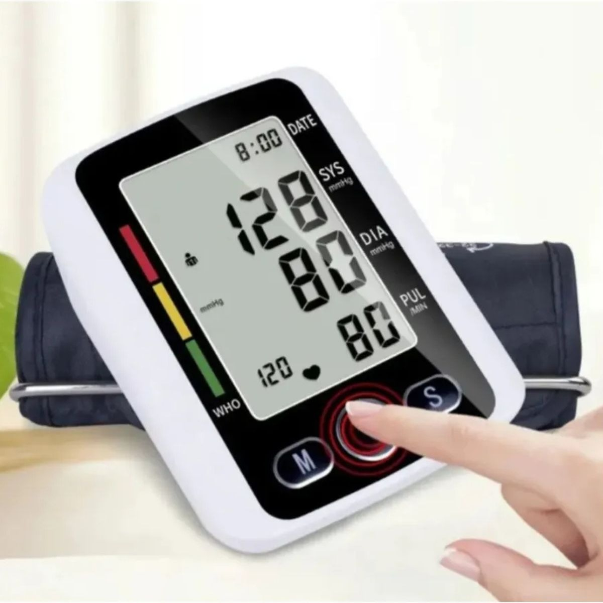TENSIOMETRO DIGITAL PRESION ARTERIAL MONITOR SALUD LAU - 4