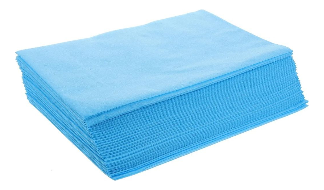 PACK 50 SABANA DESECHABLE IMPERMEABLE CAMILLA 80X180CM LAU - 1