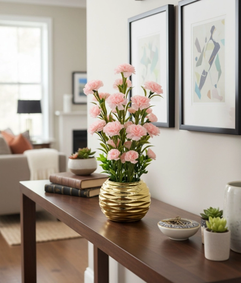 PLANTA ARTIFICIAL DECORATIVA ARREGLO FLORAL ADORNO HOGAR JHN - 9