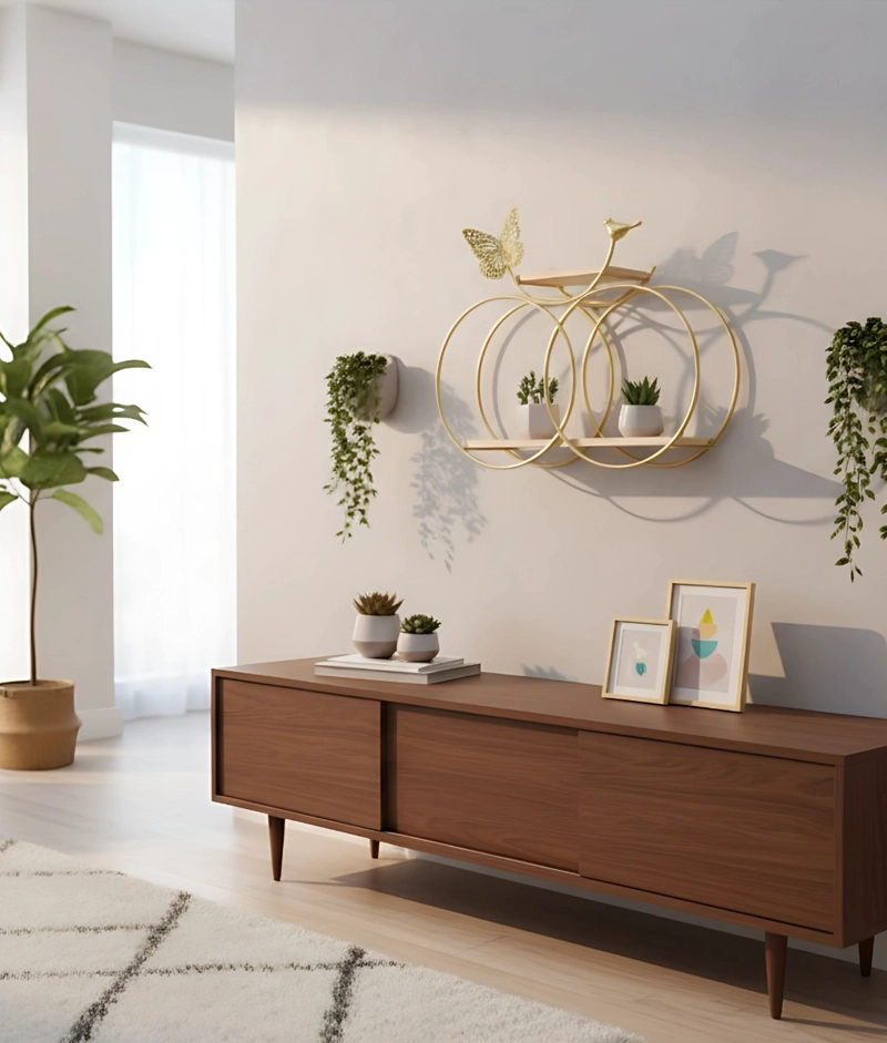 PORTA MACETAS SOPORTE DECORATIVO ADORNO MULTIFUNCIONAL JHN - 2