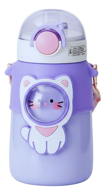 BOTELLA BEBIDAS INFANTIL MULTIFUNCIONAL FIGURAS JHN - 1
