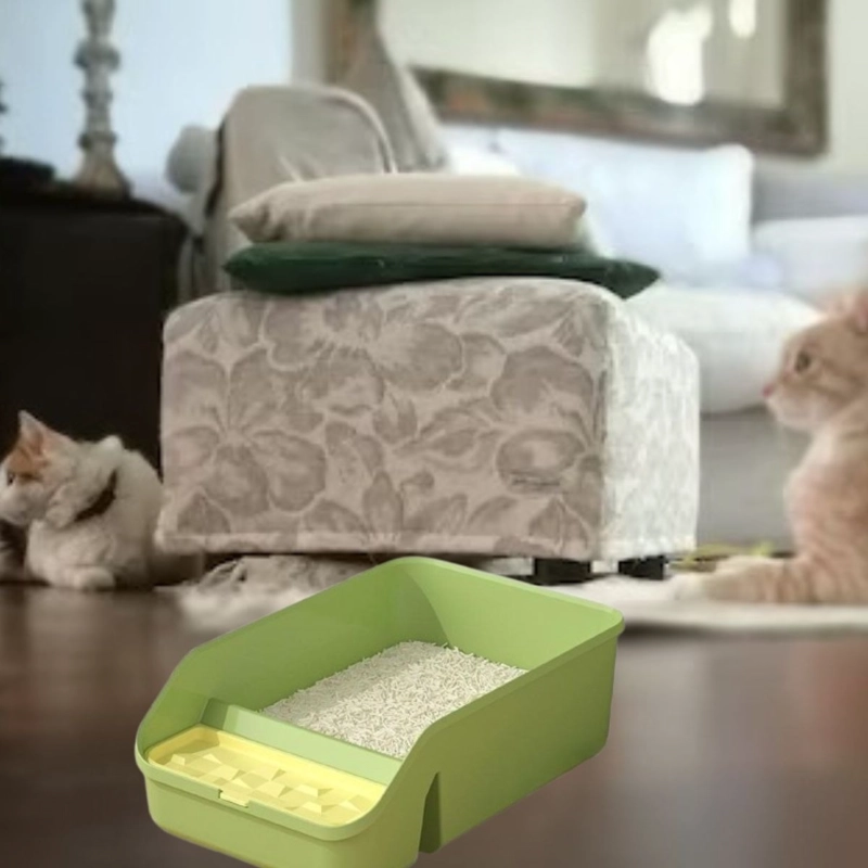 CAJA DE ARENA PEQUEÑO GATOS MASCOTAS HOGAR ASEO HIGIENE LAU - 2