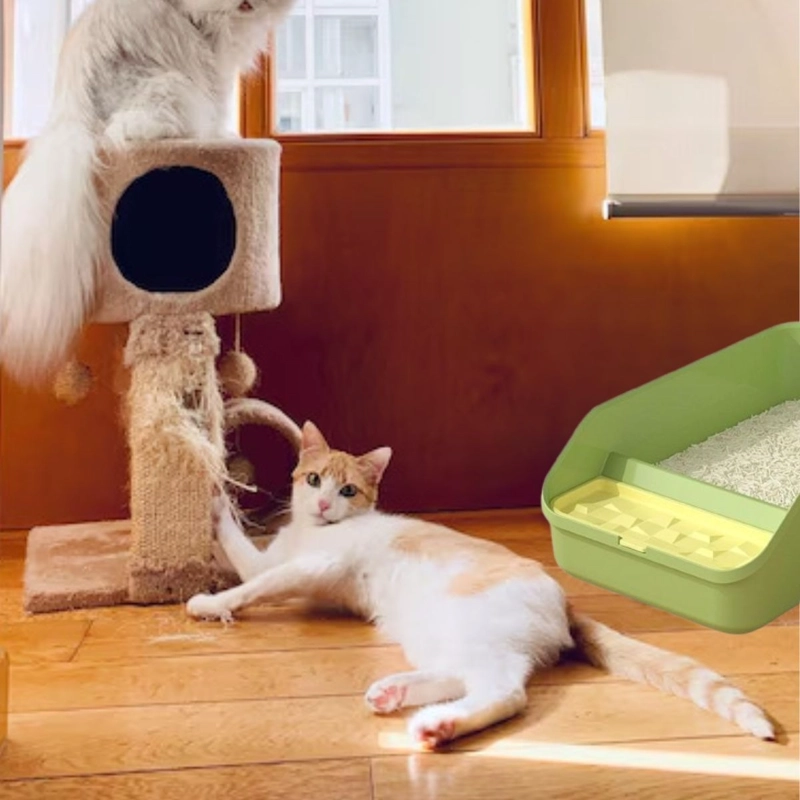 CAJA DE ARENA PEQUEÑO GATOS MASCOTAS HOGAR ASEO HIGIENE LAU - 3