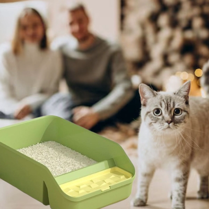 CAJA DE ARENA PEQUEÑO GATOS MASCOTAS HOGAR ASEO HIGIENE LAU - 8