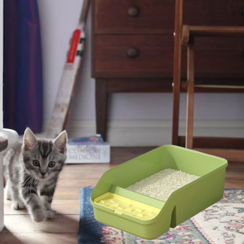 CAJA DE ARENA PEQUEÑO GATOS MASCOTAS HOGAR ASEO HIGIENE LAU - 9