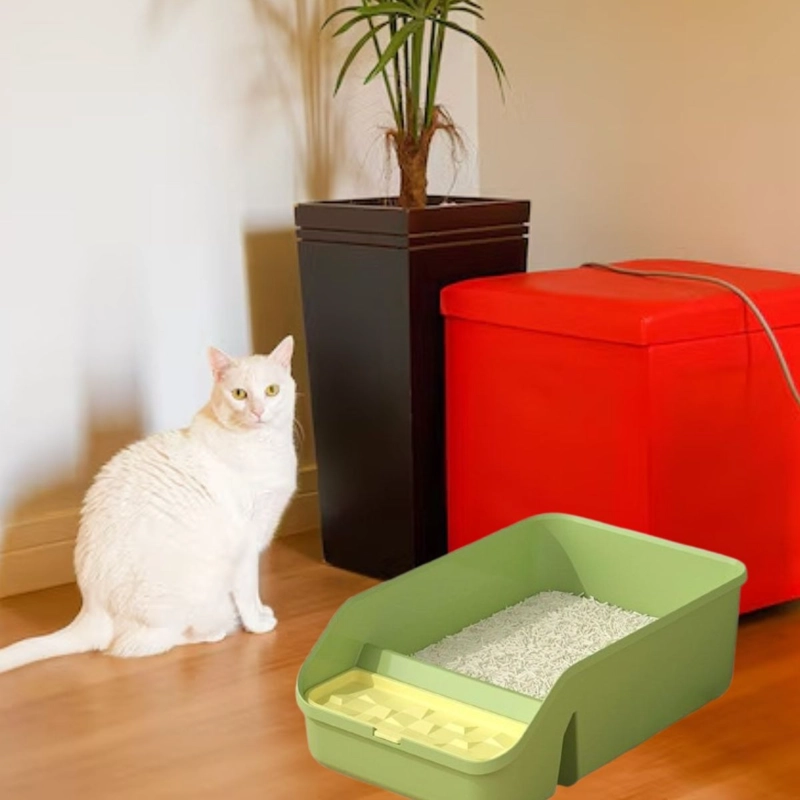 CAJA DE ARENA PEQUEÑO GATOS MASCOTAS HOGAR ASEO HIGIENE LAU - 10