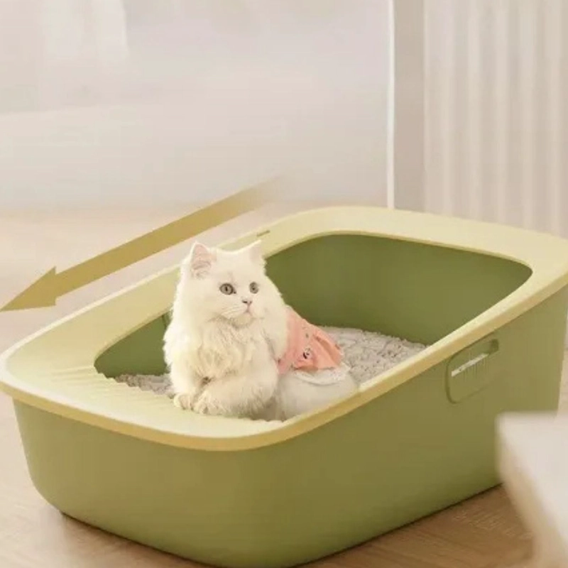CAJA D ARENA PARA GATOS ASEO HIGIENE MASCOTA GRANDE LAU - 10