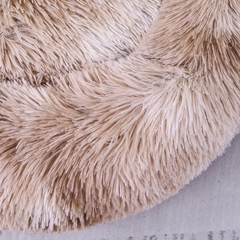 CAMA PARA PERROS ANTIESTRES FELPA 40CM MASCOTAS LAU - 7