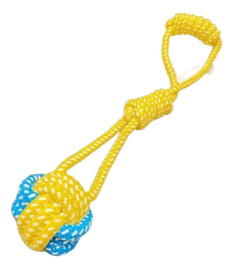 SET 4 JUGUETES DE MASCTA CUERDA NUDO INTERACTIVO PERRO LAU - 1