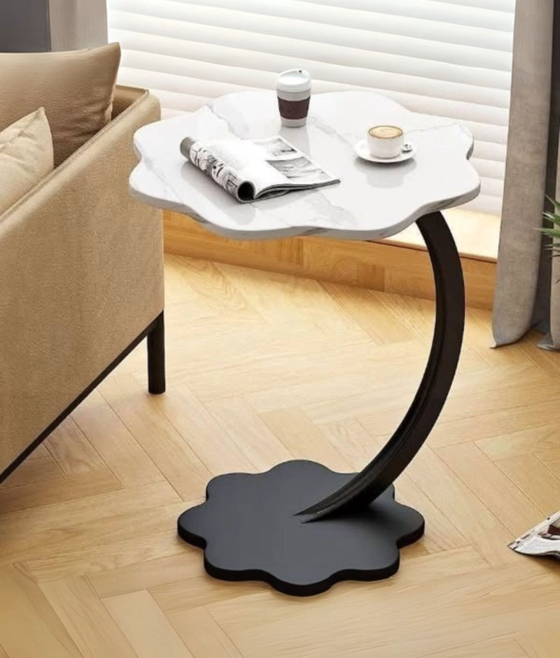 MESA CENTRO DECORATIVA DISEÑO ORGANICO MODERNA HOGAR JHN - 8