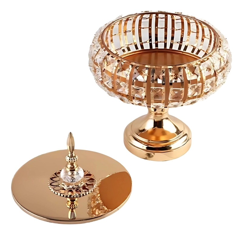 SET 2 FRASCOS ALMACENAMIENTO DECORATIVO MULTIFUNCIONAL JHN - 3