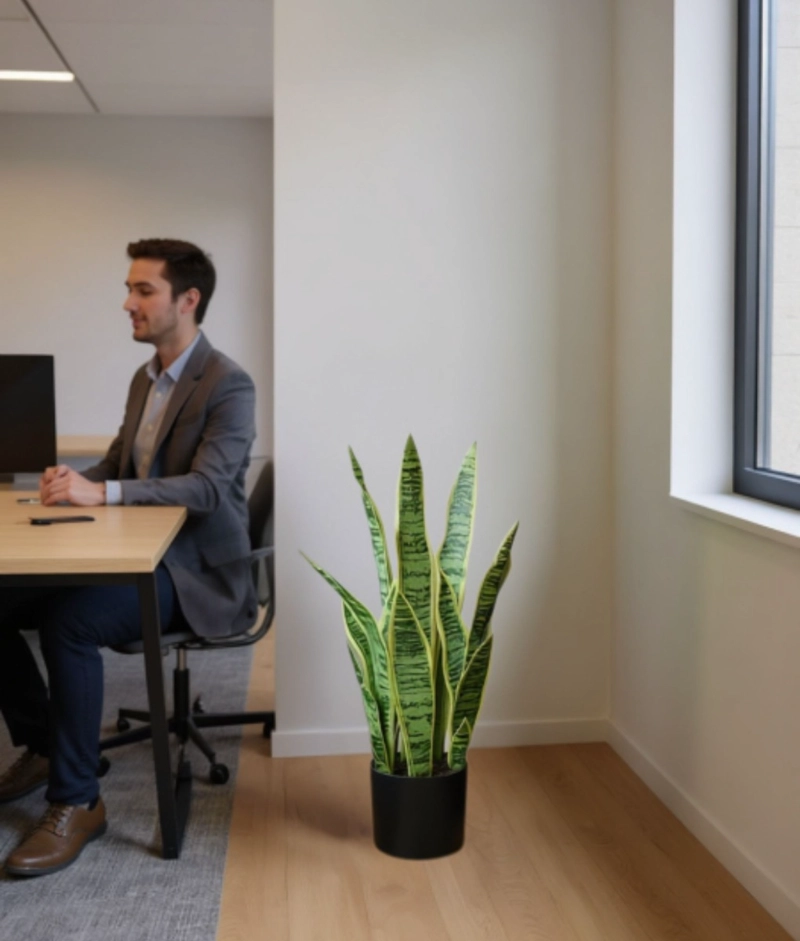 PLANTA ARTIFICIAL DECORATIVA ESTILO NATURAL MODERNO JHN - 5