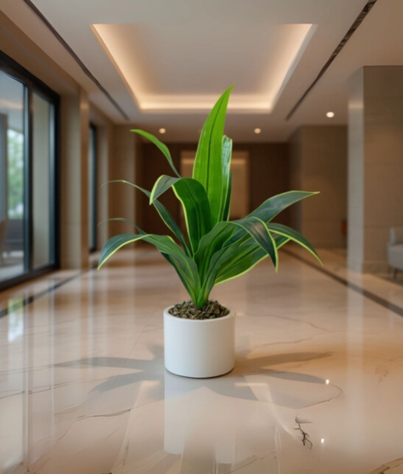 PLANTA DECORATIVA ARTIFICIAL DISEÑO TROPICAL HOGAR JHN - 2