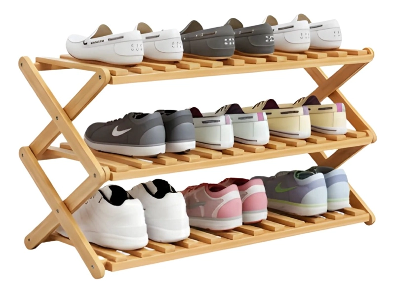 ZAPATERO ESTANTE ORGANIZADOR ELEGANTE MULTIFUNCIONAL JHN - 3