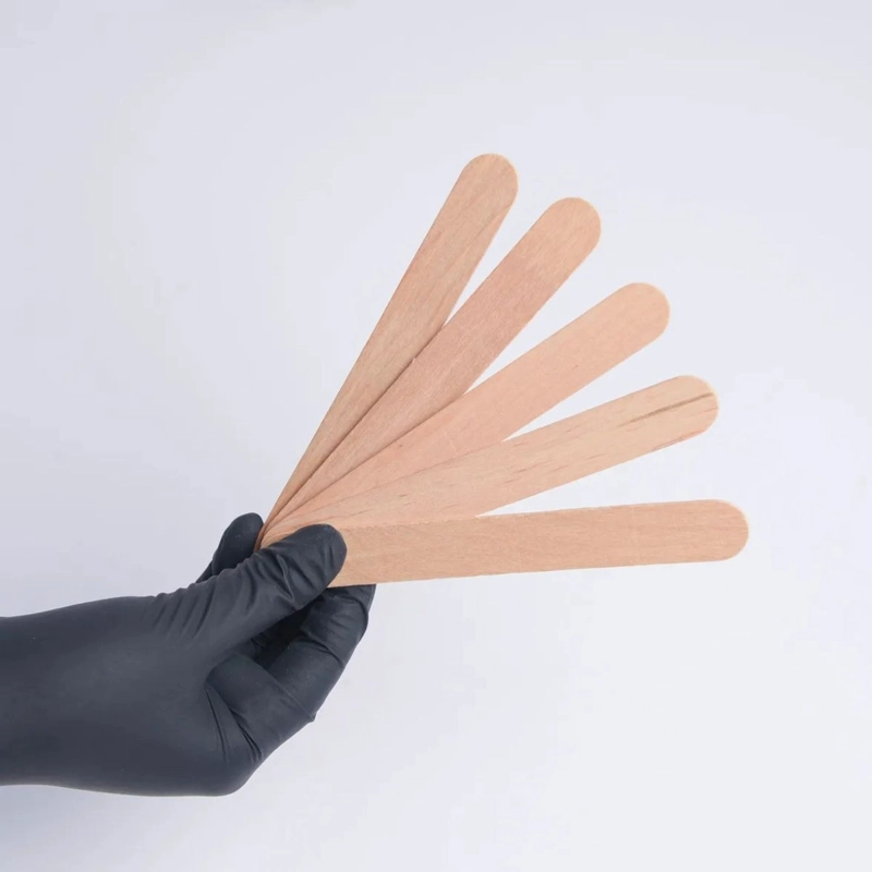3 PACK  BAJALENGUA DEPRESOR DE LINGUAL MADERA USO MEDICO LAU - 7