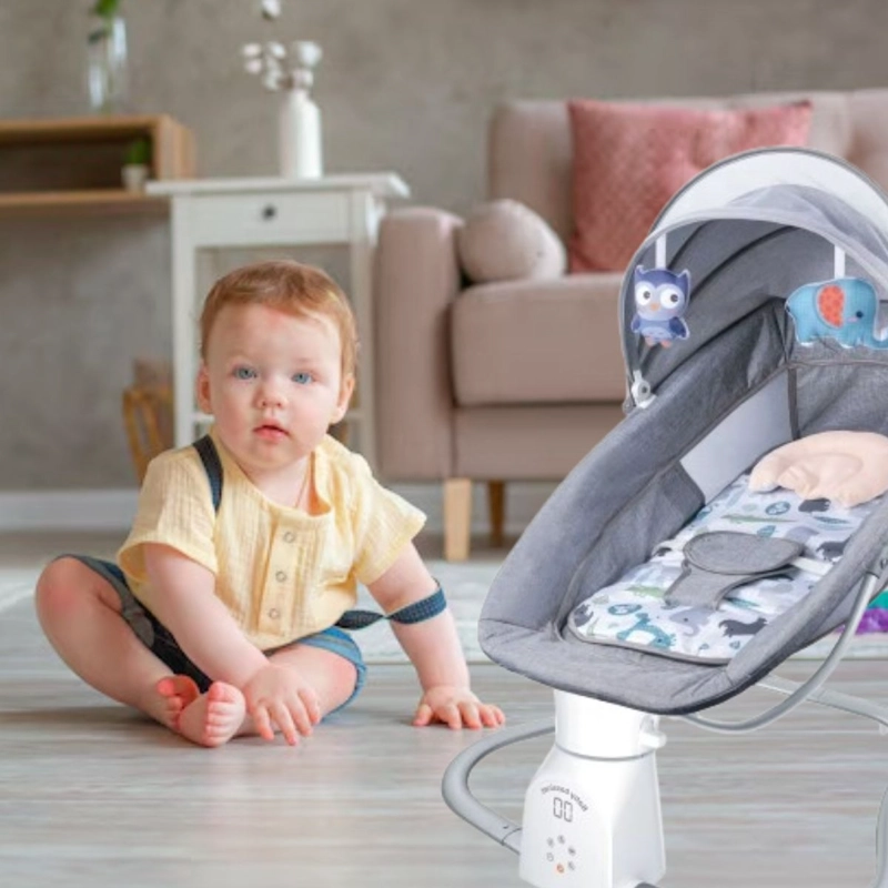 SILLA MECEDORA CON CONTROL REMOTO PARA BEBES LAU - 2