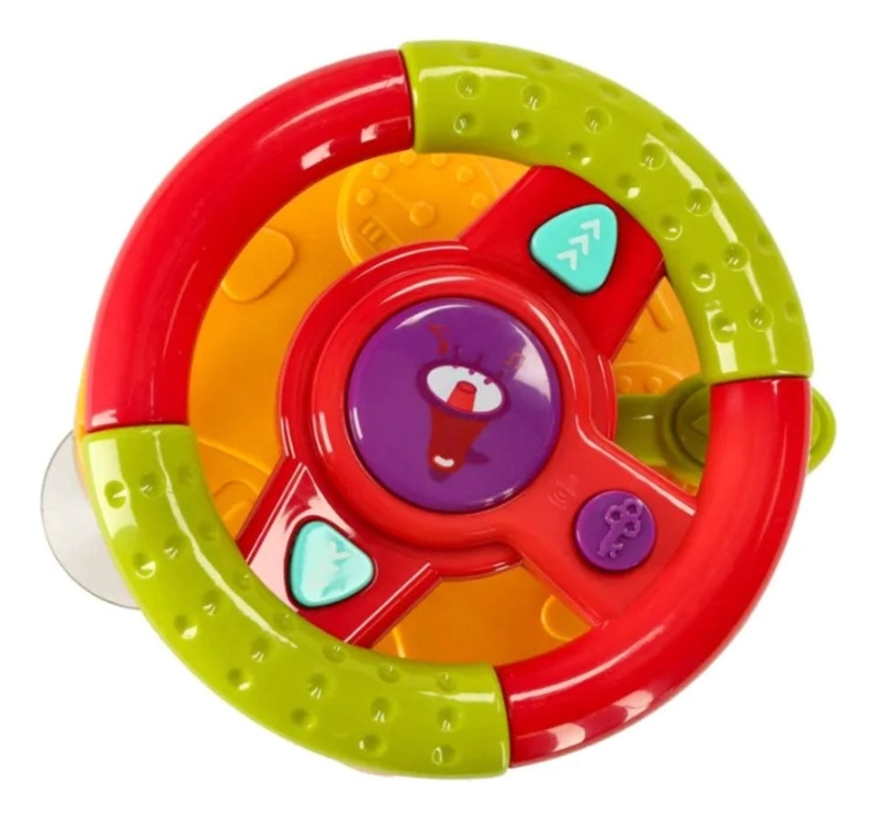 VOLANTE DE JUGUETE SIMULACION AUTO PARA NIÑOS MULTIUW - 5