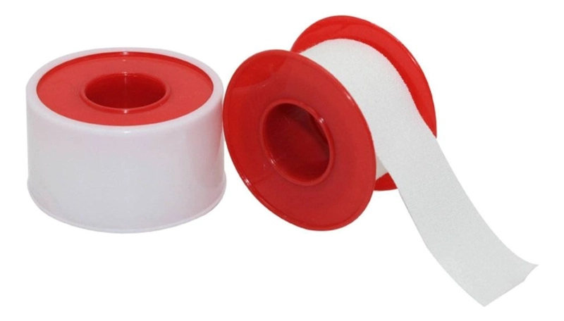 PACK DE 12 CINTAS TELA ADHESIVA 2,5CMX5M USO MEDICO LAU - 1