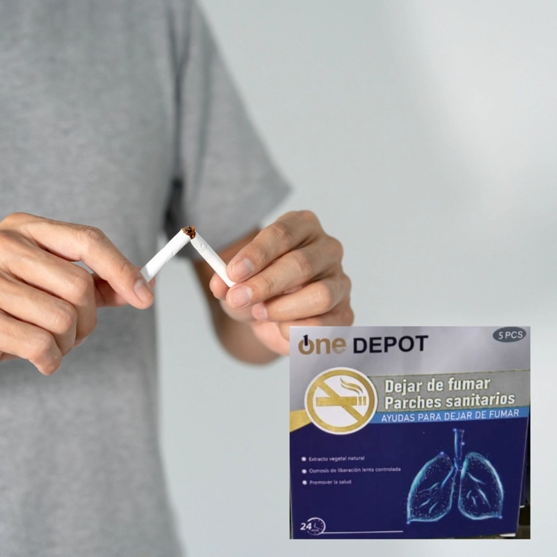 SET 10 PARCHES PARA DEJAR DE FUMAR SANITARIOS SALUDABLE LAU - 4