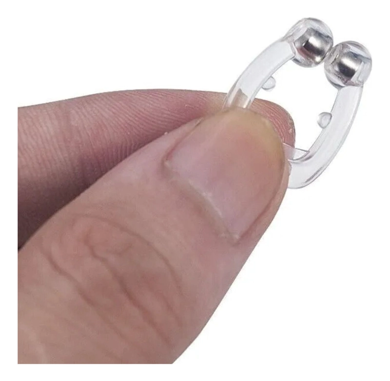 PACK 7 CLIP NASAL MAGNETICO ANTI RONQUIDO RESPIRA LAU - 6