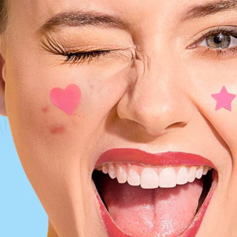 PACK DE 3 PARCHES PARA ACNE DISEÑO ESTRELLA CORAZON LAU - 4