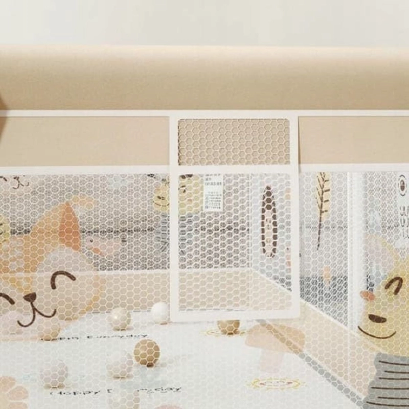 CORRAL DE JUEGOS DISEÑO CON DIBUJOS PARA BEBE LAU - 2