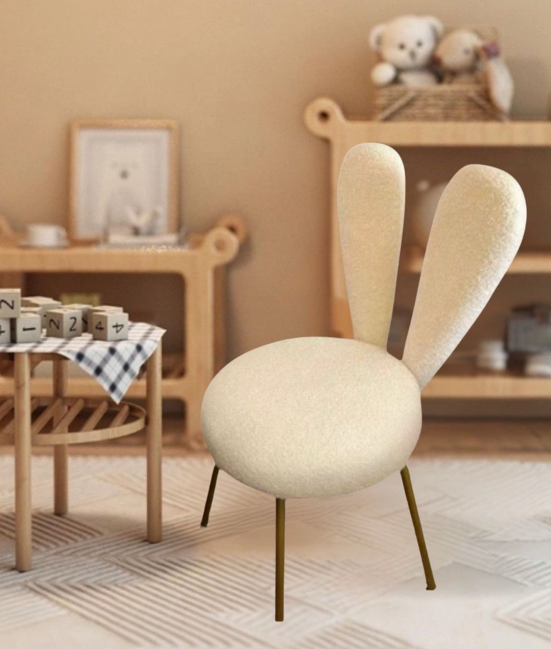 SILLA OREJA CONEJO FUNCIONAL DISEÑO LUDICO ESTE TICA JHN - 8