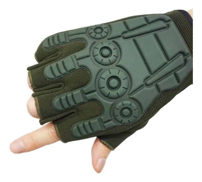 SET 2 GUANTES DEPORTIVOS CICLISMO FITNES GIMNASIO VELCRO LAU - 5