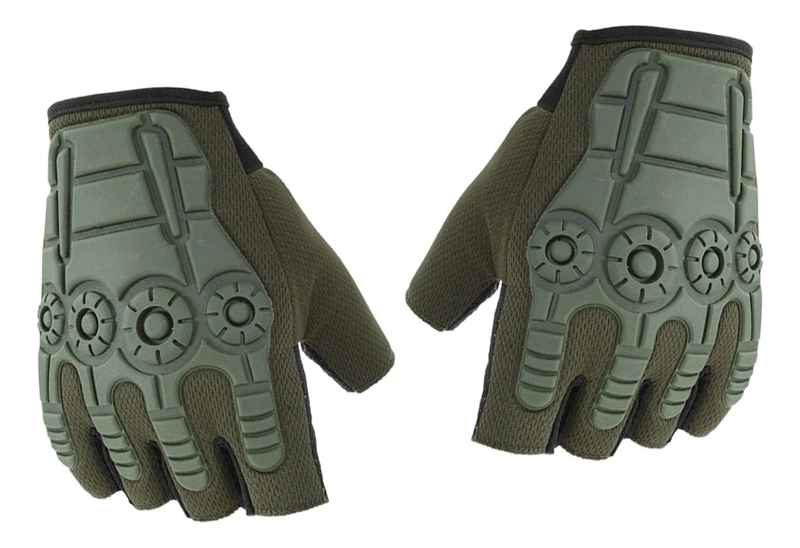 SET 2 GUANTES DEPORTIVOS CICLISMO FITNES GIMNASIO VELCRO LAU - 9