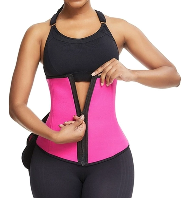 FAJA CORSET REDUCTORA CINTURA CON VELCRO MUJER LAU - 5