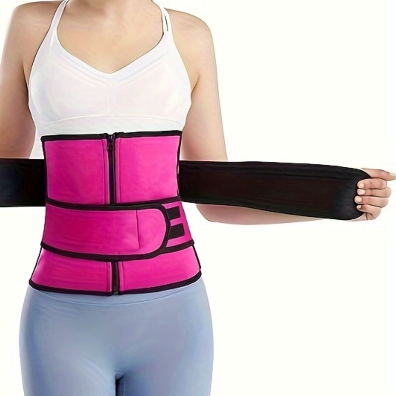 FAJA CORSET REDUCTORA CINTURA CON VELCRO MUJER LAU - 7