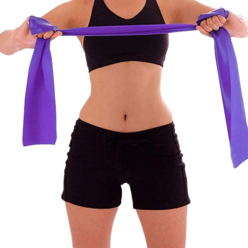 SET 6 BANDAS DE RESISTENCIA ABIERTA YOGA PILATE FITNES LAU - 6