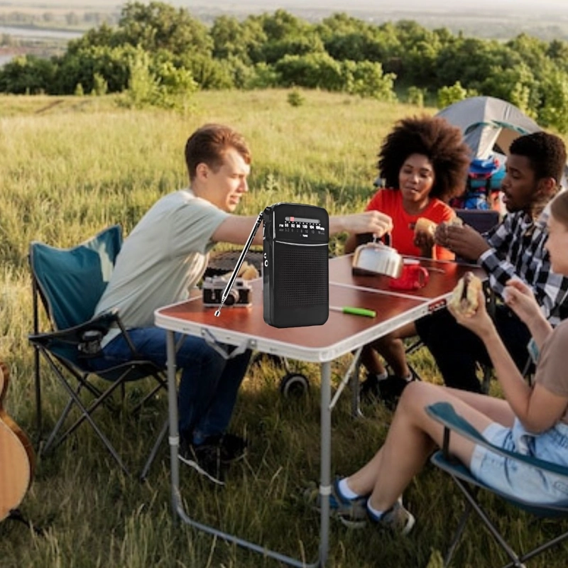 MINI RADIO PORTATIL DE BOLSILLO AM/FM RECARGABLE LAU - 7