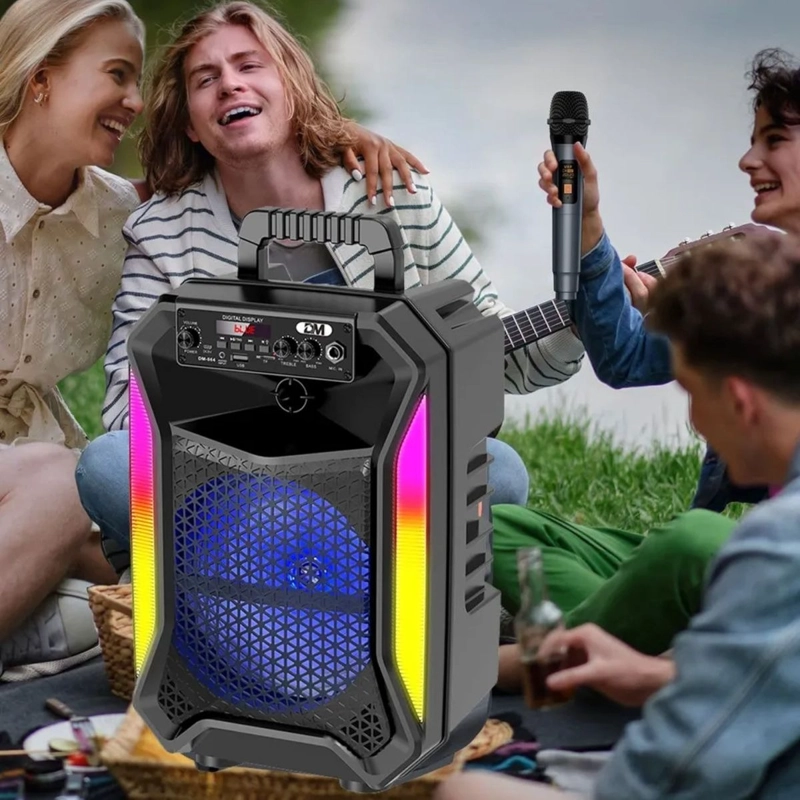 PARLANTE PORTATIL INALAMBRICO BLUETOOH MUSICA HOGAR LAU - 2