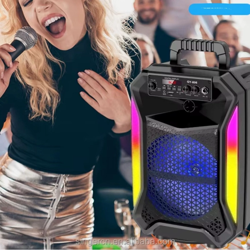 PARLANTE PORTATIL INALAMBRICO BLUETOOH MUSICA HOGAR LAU - 8
