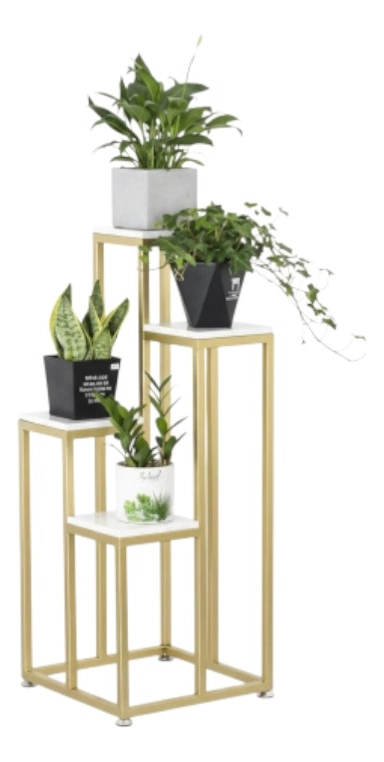 PORTA MACETAS SOPORTE ELEVADO MULTIFUNCIONAL MODERNO JHN - 3