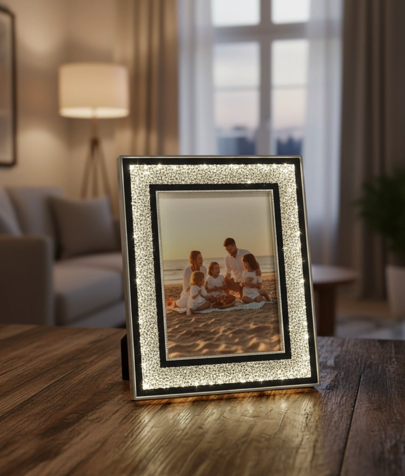 MARCO FOTOS DECORATIVO ELEGANTE USB ADORNO HOGAR JHN - 7
