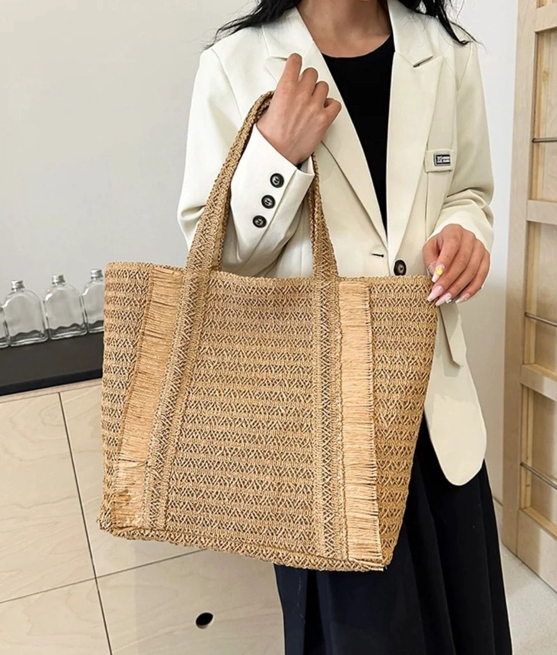 CARTERA MODERNA BOLSO MANO MUJER ELEGANTE CASUAL JHN - 5