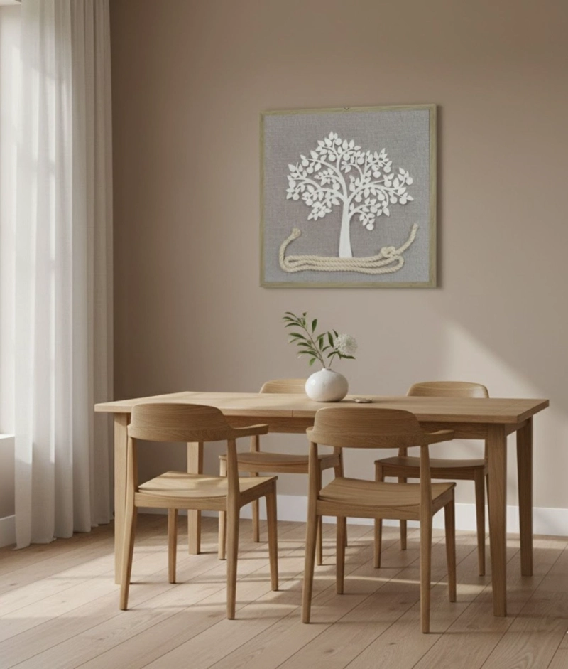 CUADRO DECORATIVO ARBOL VIDA ARTE ADORNO PARED JHN - 8