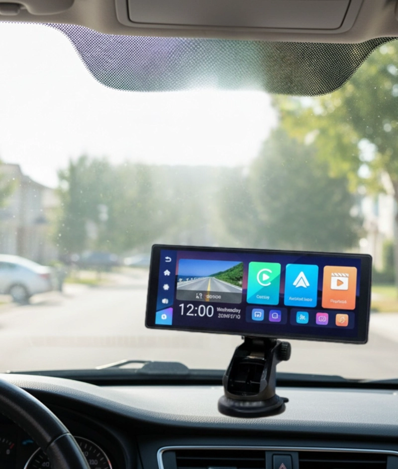 PANTALLA PORTATIL MODERNA MULTIFUNCIONAL AUTOS VEHICULOS JHN - 9