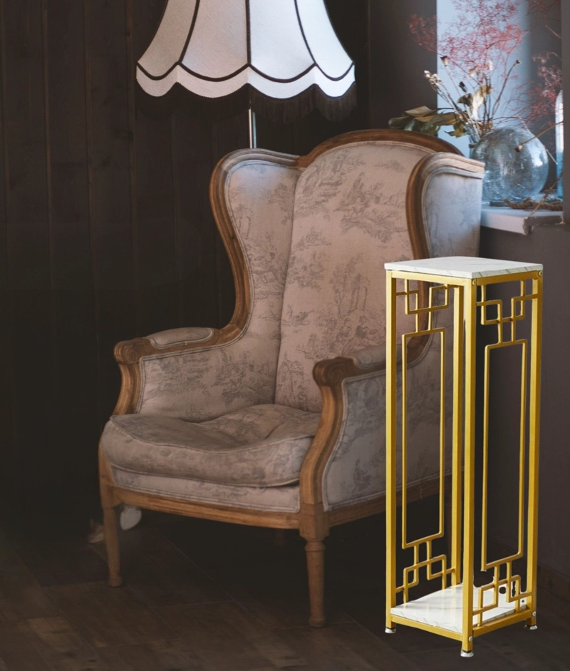 PORTA MACETAS 2 NIVELES DECORATIVO SOPORTE PLANTAS JHN - 9