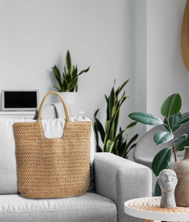 CARTERA BOLSO MODERNO TEJIDO TEXTURIZADO ESTILO ELEGANTE JHN - 7