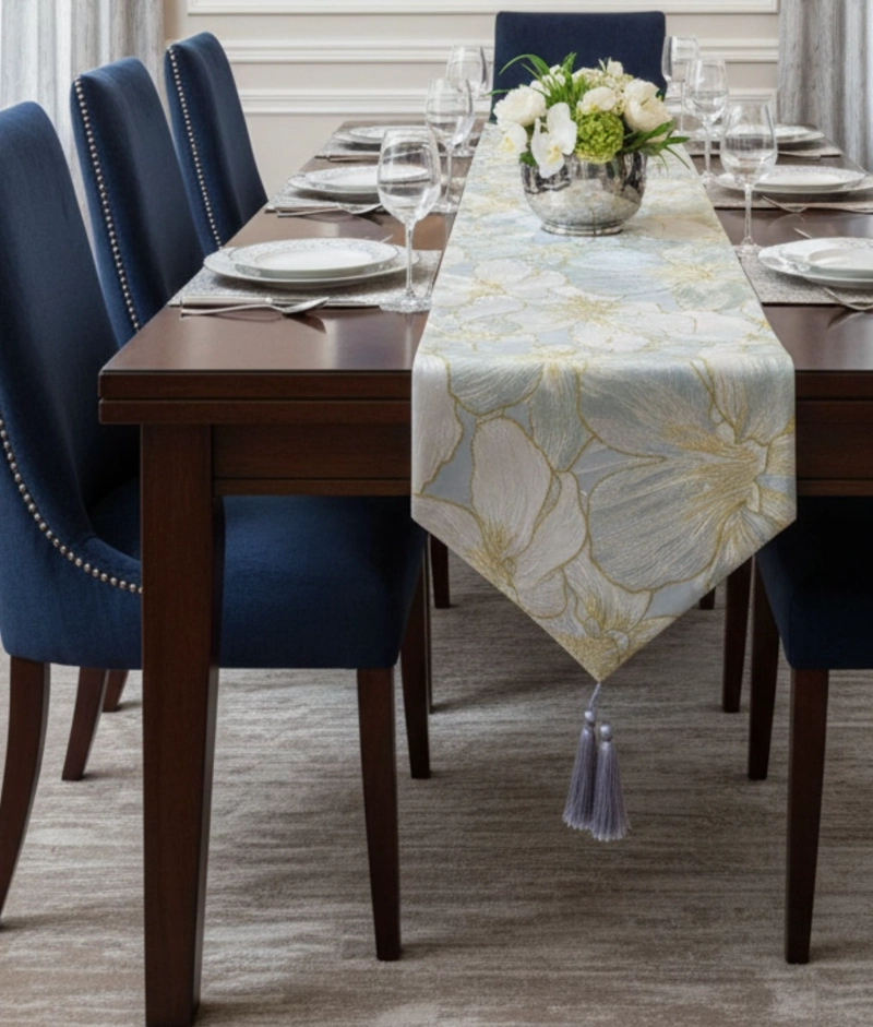 CAMINO MESA ELEGANTE MANTEL ESTILO NORDICO DECORATIVO JHN - 7