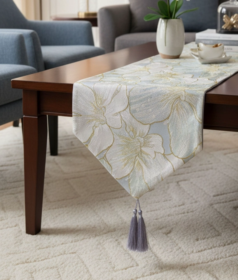 CAMINO MESA ELEGANTE MANTEL ESTILO NORDICO DECORATIVO JHN - 8