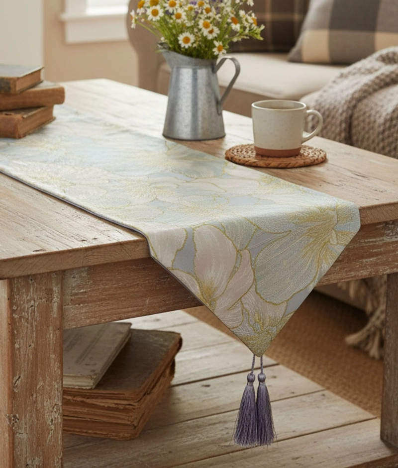 CAMINO MESA ELEGANTE MANTEL ESTILO NORDICO DECORATIVO JHN - 10